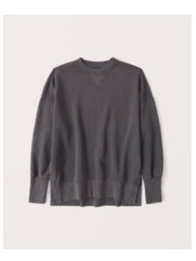 Abercrombie Charcoal Crewneck Sweater